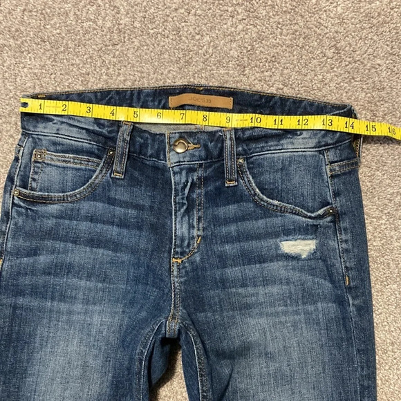 Joe’s The Smith Mid Rise Straight Ankle lace detail Jeans 24 - Picture 8 of 16